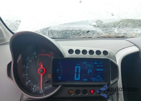 2016 Chevrolet Sonic Lt Auto из США, поврежденный, VIN 1G1JC6SH8G4123588